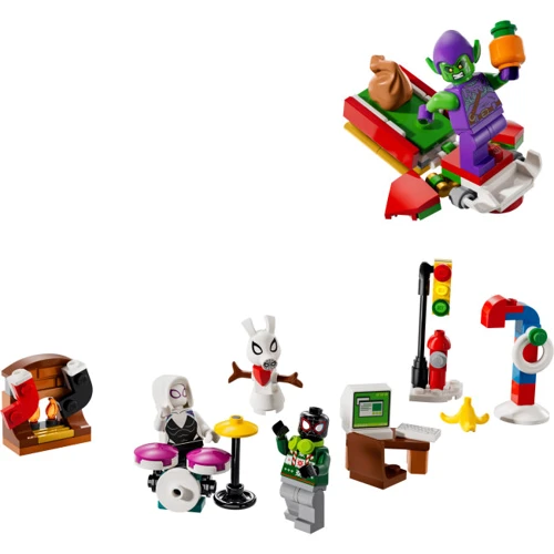 Конструктор LEGO Marvel Новогодний календарь 2024 (76293): Серия Marvel