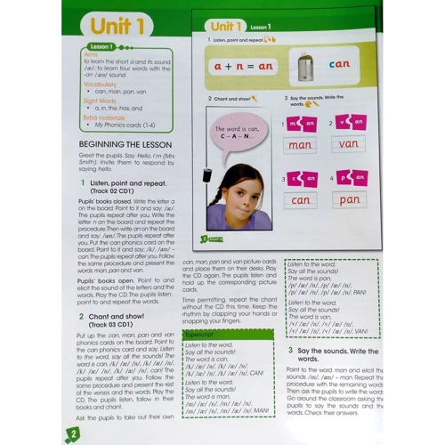My Phonics 2 (Short Vowels): Teacher's Book: ISBN 9781471563676