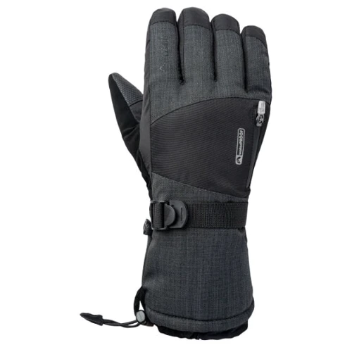 Мужские горнолыжные перчатки Elbrus Rihhar (RIHHAR-GREY MELANGE/BLACK) L-XL серые: Пол Мужской