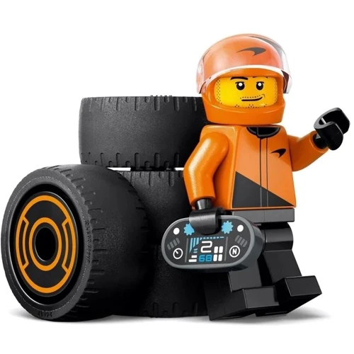 Конструктор LEGO City Пилот F1 с автомобилем для гонки команды McLaren 86 деталей (60442) фото 5