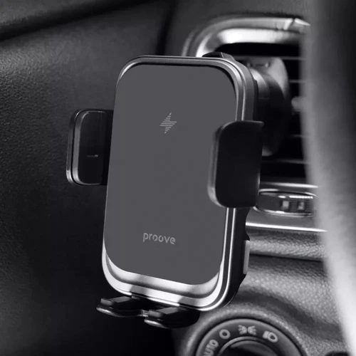 Держатель Proove Car Holder Wireless Charger Nitro Charge 15W matte Black (WHNC15002005): Тип автомобильный