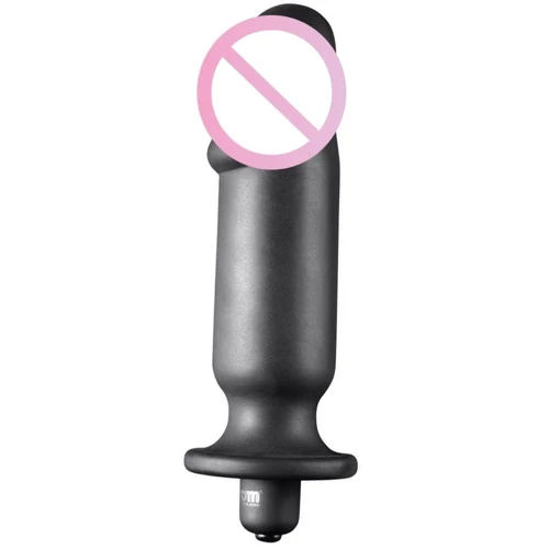 Вибромассажер Tom of Finland Silicone Vibrating Anal Plug, 11.4x3.8 см