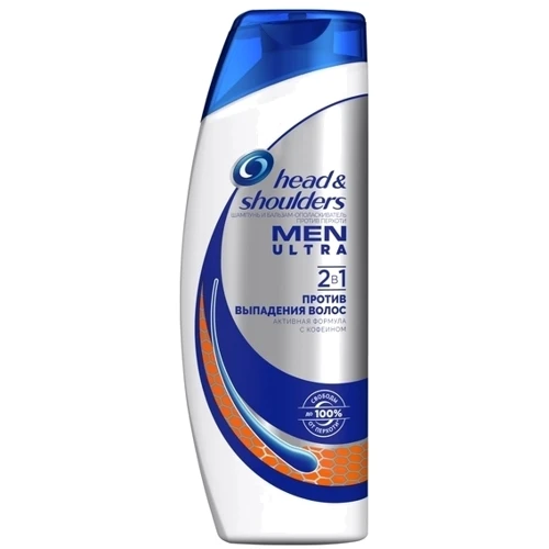 Head & Shoulders Men Ultra 400 ml Шампунь против перхоти 2в1 Против выпадения волос