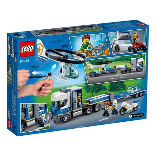 LEGO City Полицейский вертолётный транспорт 60244: Серия Lego City