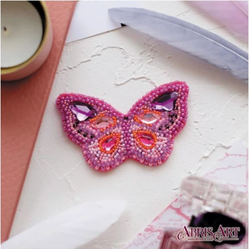 Abrisart AD-034 Набор для вышивки бисером украшения Пурпур