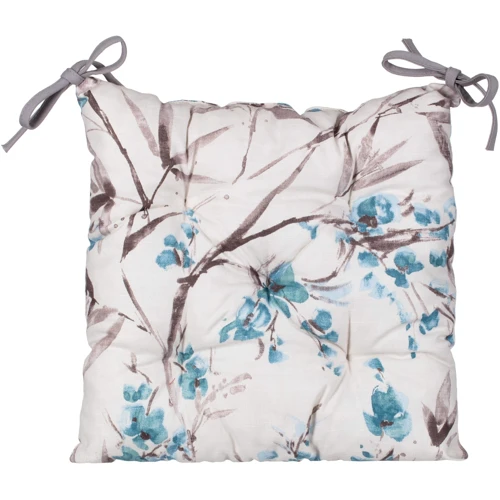 Подушка Подушка для стільця Ardesto Textiles Flower 40х40 см бежева (ART03PF): Тип Подушка на стул