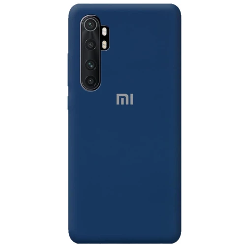 

Mobile Case Silicone Cover Midnight blue for Xiaomi Mi Note 10 Lite