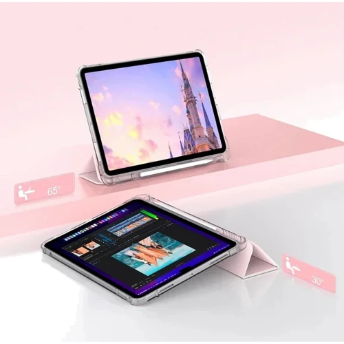 Аксессуар для iPad BeCover Case Book Soft Edge with Pencil mount Pink for iPad Air 2020/iPad Air 2022 (711125): Тип аксессуара чехол