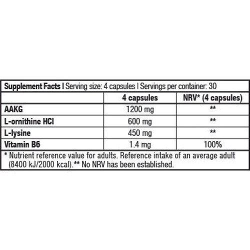 Амінокислота для спорту BioTechUSA GH Hormone Regulator 120 caps: Смак Без смаку