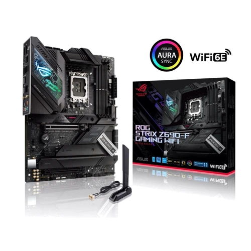 ASUS ROG STRIX Z690-F GAMING WIFI: Оперативная память 4xDDR5 6400 МГц, до 128 ГБ
