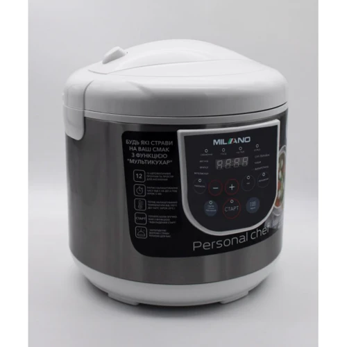 Мультиварка Milano MC-3012W Personal Chef: Тип управления злектронное