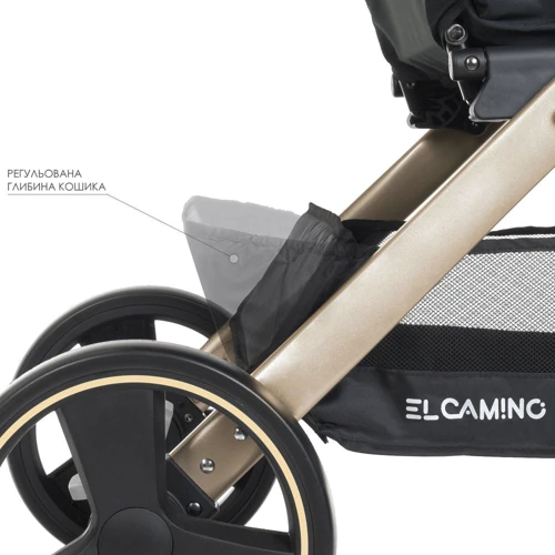 Прогулочная коляска El Camino Dynamic Pro Special Black (ME 1053G-2 Special Black) фото 13