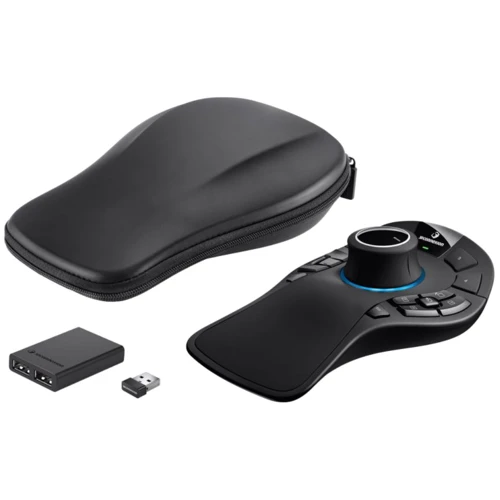 Мышь 3DConnexion SpaceMouse Pro Wireless (3DX-700075): Интерфейс подключения Wireless, USB