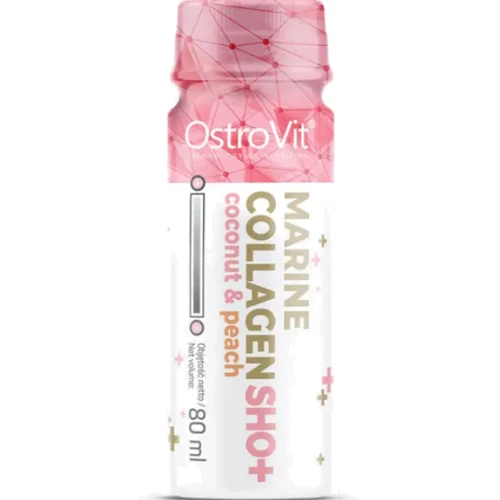 OstroVit Marine Collagen Shot 80 ml / coconut peach flavour