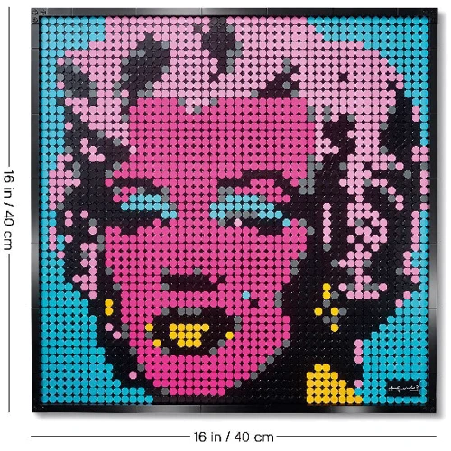LEGO ART Мэрилин Монро Энди Уорхола (31197): Количество деталей, шт. 3341