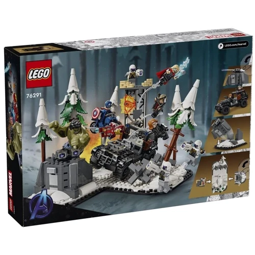 Конструктор LEGO Marvel Мстители: Эра Альтрона 613 деталей (76291) фото 10