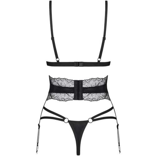 Комплект Obsessive Lobellis 3-pcs set XL/2XL