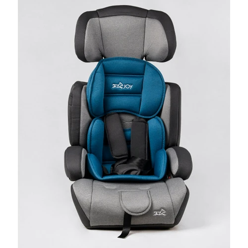 Автокрісло JOY GB група 1/2/3 від 9-36 кг колір - сіро-блакитний: Внутрішні ремені трехточечные, с мягкими накладками