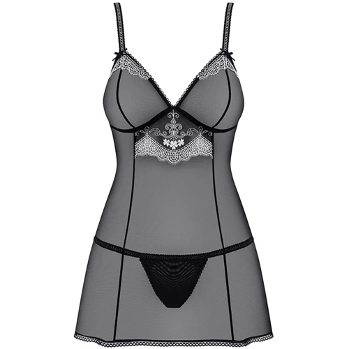 Комплект Obsessive 840-BAB-1 babydoll, L/XL