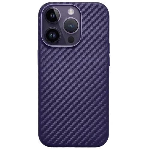 Чехол для iPhone K-DOO Mag Noble Collection Carbon Purple for iPhone 14 Pro Max