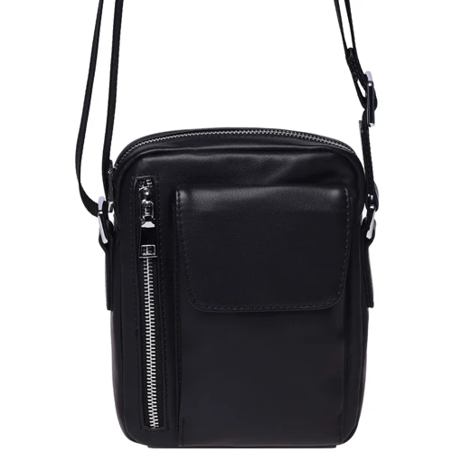 Мужская сумка через плечо Ricco Grande черная (K16426-black)