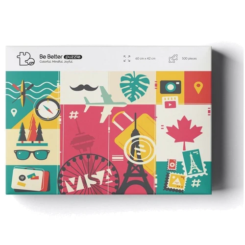 Пазл Be Better Puzzle Travel 500