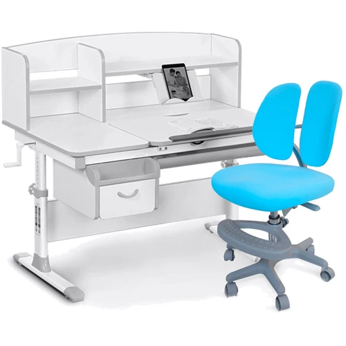 Комплект Evo-kids Evo-50 G Grey (арт. Evo-50 G + крісло Y-408 KBL): Вік дитини від 4-х років