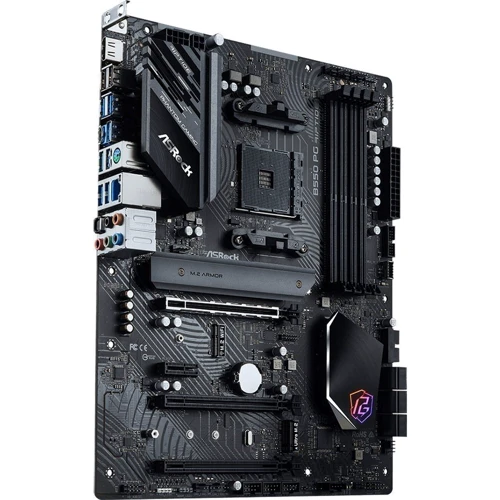 ASRock B550 PG Riptide: Разъемы на плате SATA 3.0, M.2