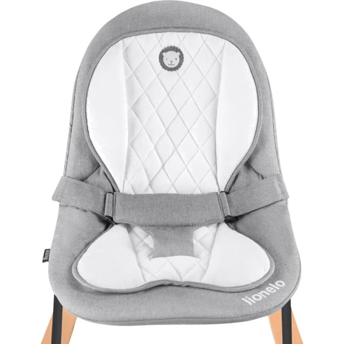 Шезлонг Lionelo Rosa (grey/black) до 9кг: Конструкция опоры без колесиков