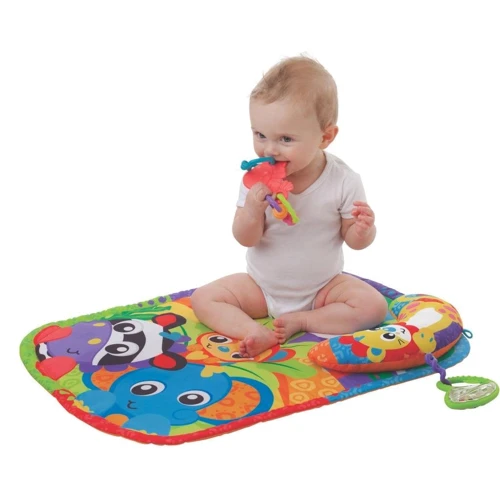 Розвиваючий килимок Playgro Зоопарк з подушечкою (0186988) фото 6
