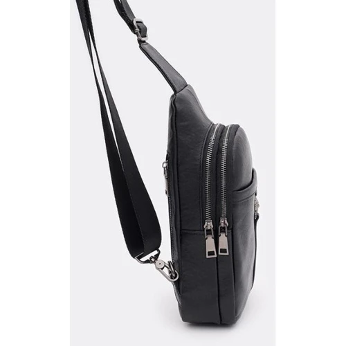 Чоловіча сумка-слінг Ricco Grande чорна (K16555bl-black): Тип Сумки