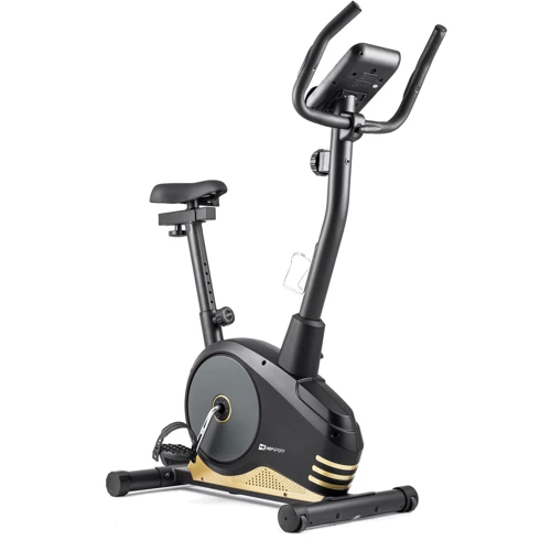 Велотренажер Hop-Sport HS-2080 Spark model 2020 черный/золотой