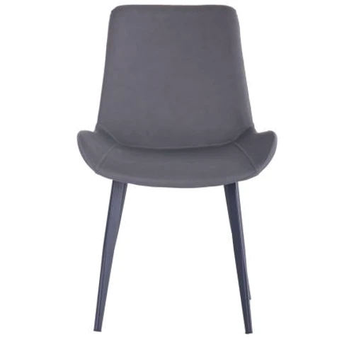 Стул обеденный AMF Chris black/PU gray (547061): Производитель AMF