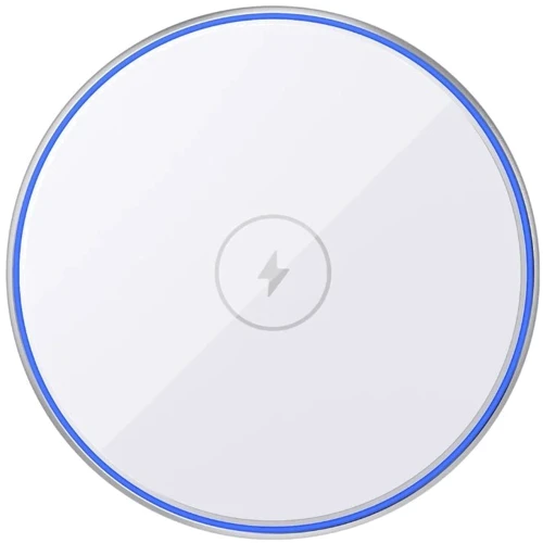 Зарядное устройство WIWU Wireless Charger Power Air Series 15W Wi-W012 White for iPhone 16 I 15 I 14 I 13 I 12 series