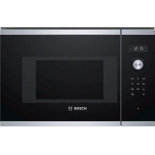 Вбудовувана мікрохвильова піч Bosch BFL524MS0: Колір чорний