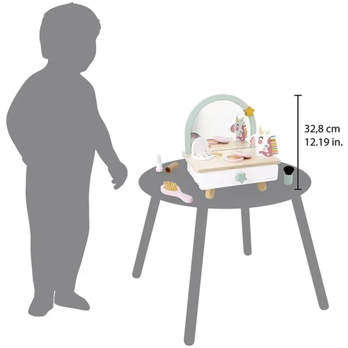 Игровой набор Janod Туалетный столик мини Единорожки (J06463)