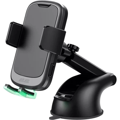Тримач 2Е Car Holder Wireless Charger 15W 4.7-6.7" Black (2E-WCQ01-10)