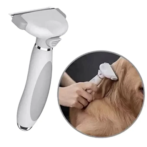 Расческа для домашних питомцев Xiaomi Pawbby Type Anti-Hair Cutter Comb White фото 7