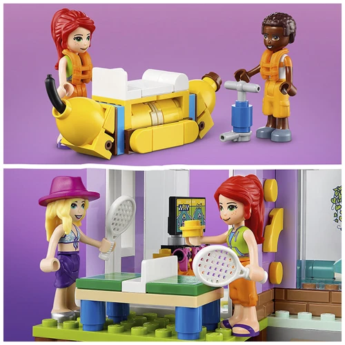 Конструктор LEGO Friends Пляжний будинок для відпочинку (41709): Кількість деталей, шт. 686
