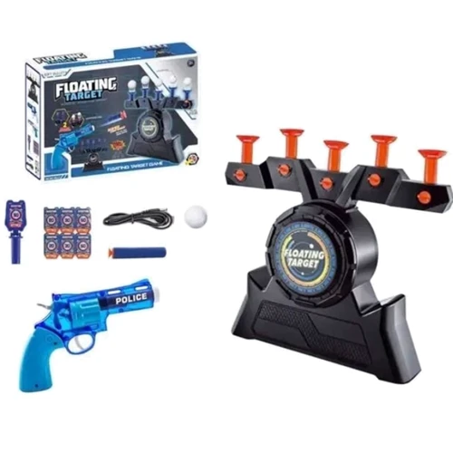 Детский воздушный тир - пистолет с мишенями, мишень, 2 пистолета, 10 патронов на присоске (8822C2): Производитель Noname