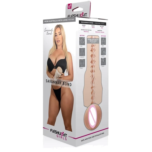 Мастурбатор Fleshlight Girls: Savannah Bond – From Australia With Love, со слепка вагины