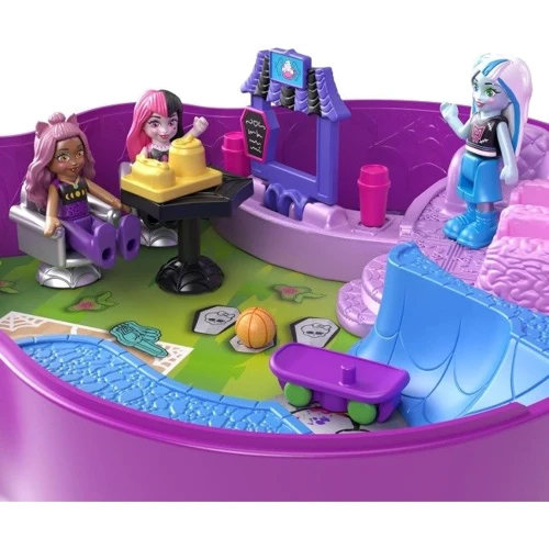 Ігровий набір Polly Pocket Кишеньковий світ Monster High (HVV58) фото 2