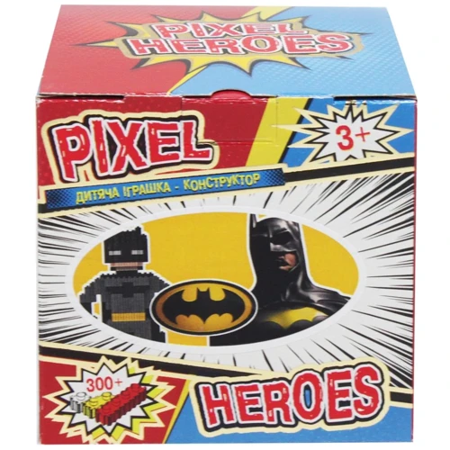 Конструктор VitaToys Pixel Heroes: Бэтмен, 396 деталей (VTK 0003)