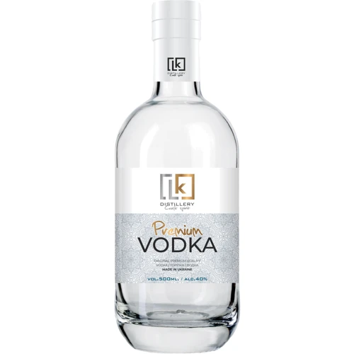 Водка LK Distillery Premium Vodka, 0.5л 40% (PRV4820168690730)