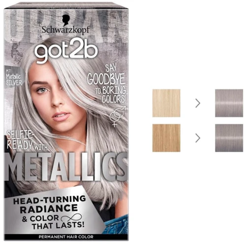 got2b Metallics Permanent Color 142.5 ml Крем-фарба M71 Стійка сріблястий металік: Класифікація Мас-маркет