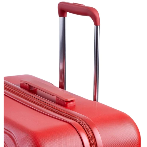 Чемодан Swissbrand London (M) Red (SWB_LHLON201M): Тип ручки Телескопическая ручка, Короткая ручка