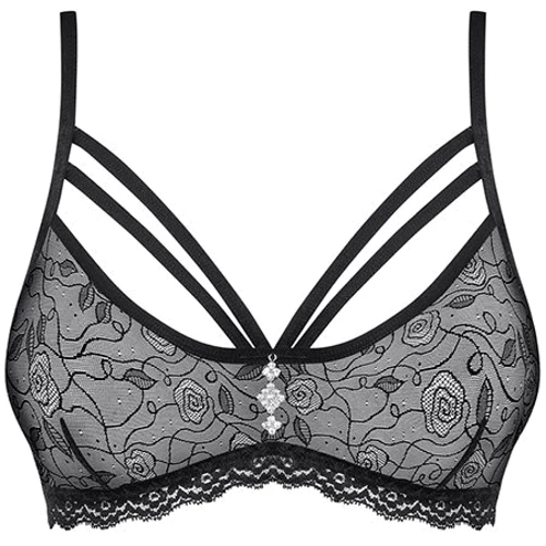 Бюстгальтер с мягкой чашкой Obsessive 818-BRA-1, S/M