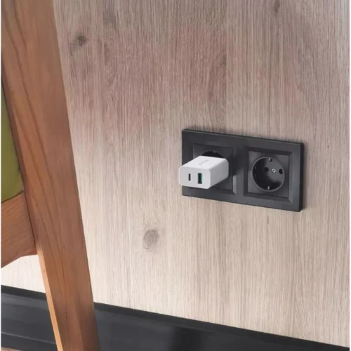 Зарядний пристрій Proove Wall Charger USB-C+USB Rapid 20W White фото 6