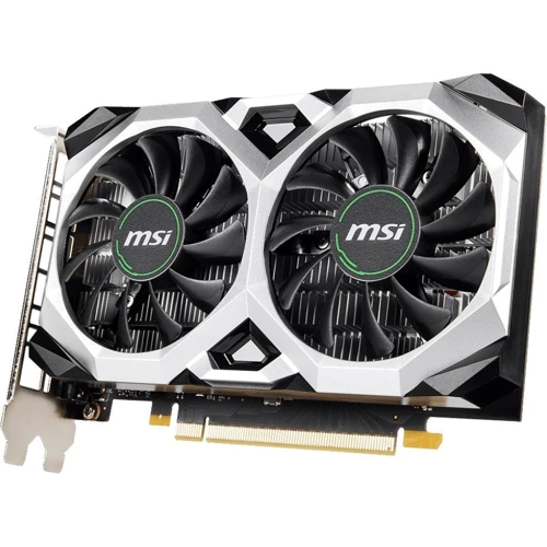 Видеокарта MSI GeForce GTX1650 4096Mb D6 VENTUS XS OC (GTX 1650 D6 VENTUS XS OC): Разрядность шины памяти, бит 128