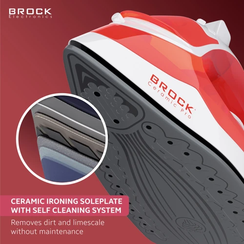 Утюг BROCK BSI 2011 RD: Вес, кг 1.1